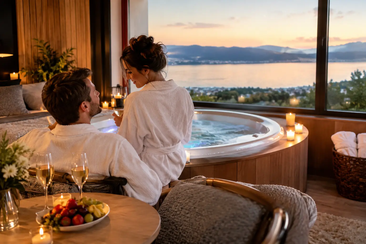 Prix d’un week-end amoureux avec jacuzzi